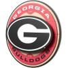 YouTheFan NCAA 3D Circle Backer Wall Art, precision-crafted, multiple layers create striking depth, ready-to-hang, officially licensed and visually stands out(Georgia Bulldogs)