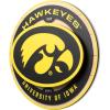 YouTheFan NCAA 3D Circle Backer Wall Art, precision-crafted, multiple layers create striking depth, ready-to-hang, officially licensed and visually stands out(Iowa Hawkeyes)