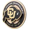 YouTheFan NCAA 3D Circle Backer Wall Art, precision-crafted, multiple layers create striking depth, ready-to-hang, officially licensed and visually stands out(Colorado Buffaloes)