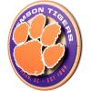 YouTheFan NCAA 3D Circle Backer Wall Art, precision-crafted, multiple layers create striking depth, ready-to-hang, officially licensed and visually stands out(Clemson Tigers)