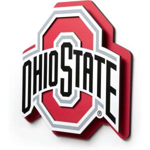 YouTheFan NCAA 3D Die-Cut Wall Art, precision-crafted and laser-cut in the exact shape of your team’s logo, multiple layers create striking depth, ready-to-hang and officially licensed(Ohio State Buckeyes)