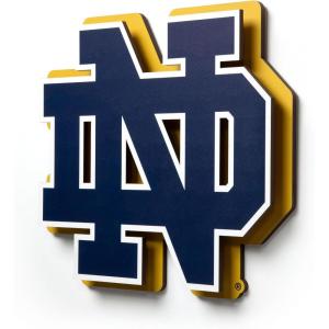 YouTheFan NCAA 3D Die-Cut Wall Art, precision-crafted and laser-cut in the exact shape of your team’s logo, multiple layers create striking depth, ready-to-hang and officially licensed(Notre Dame Fighting Irish)