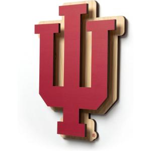 YouTheFan NCAA 3D Die-Cut Wall Art, precision-crafted and laser-cut in the exact shape of your team’s logo, multiple layers create striking depth, ready-to-hang and officially licensed(Indiana Hoosiers)