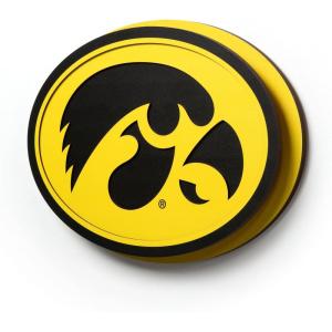 YouTheFan NCAA 3D Die-Cut Wall Art, precision-crafted and laser-cut in the exact shape of your team’s logo, multiple layers create striking depth, ready-to-hang and officially licensed(Iowa Hawkeyes)