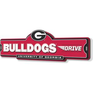 YouTheFan NCAA 3D Street Sign, precision-crafted, ready-to-hang wall art, officially licensed and stylish addition for the ultimate team fan(Georgia Bulldogs)