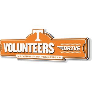YouTheFan NCAA 3D Street Sign, precision-crafted, ready-to-hang wall art, officially licensed and stylish addition for the ultimate team fan(Tennessee Volunteers)