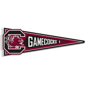 YouTheFan NCAA 3D Wall Pennant, precision-crafted, unique shape made of multiple layers, ready-to-hang, officially licensed and stylish addition for ultimate team fan(South Carolina Gamecocks)