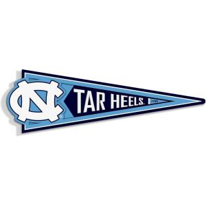 YouTheFan NCAA 3D Wall Pennant, precision-crafted, unique shape made of multiple layers, ready-to-hang, officially licensed and stylish addition for ultimate team fan(North Carolina Tar Heels)