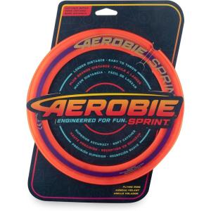 Aerobie Sprint Ring – Disque Volant d&rsquo;extérieur – 25,4 cm – Orange(Orange)