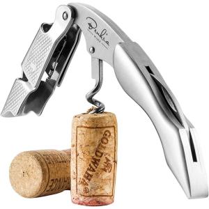 Couteaux de sommelier – Tire bouchon professionnel en acier inoxydable, qualité hôtel et restaurant, avec décapsuleur et coupe-capsule – Limonadier professionnel(Acier Inoxydable)