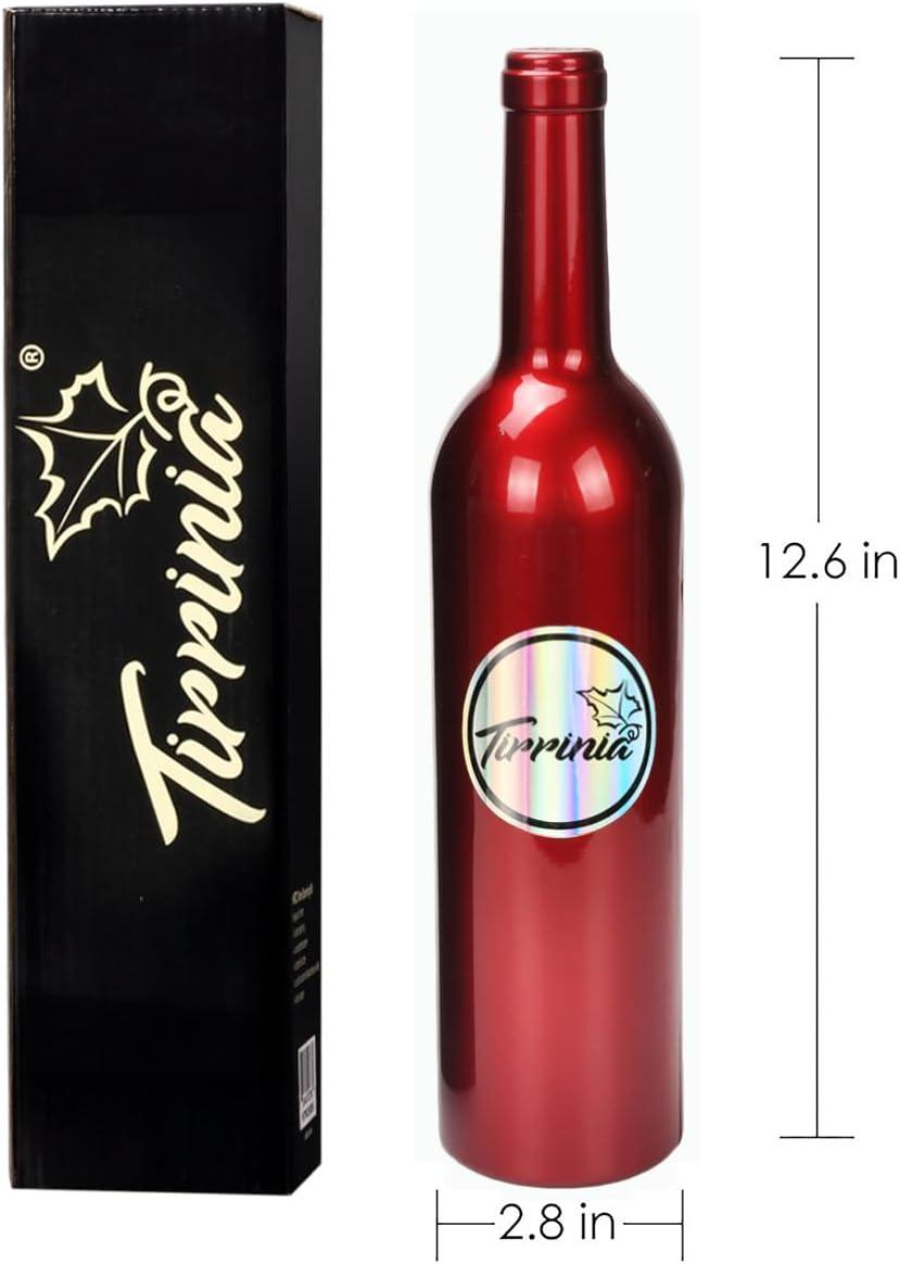 imageKato Wine Accessories Gift Set Kit ouvreBouteille de vin TireBouchon Anneau AntiGoutte CoupeCapsule verseur et Bouchon de vin Cadeau de la SaintValentin pour Les Amateurs de vin NoirSet Daccessoires pour le Vin 5 Pices Rouge
