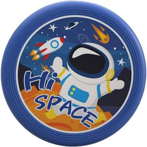 1 pcs Disque Volant pour Enfants, Flying Disks Léger Antidérapant, Jouet de Sport de Plein Air pour Parents et Enfants, Style de modèle d&rsquo;astronaute de Dessin animé