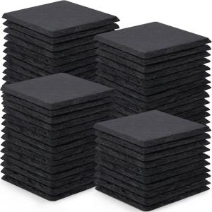 60 Pièces de sous-Verres en Ardoise pour Boissons(60)