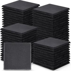 60 Pièces de sous-Verres en Ardoise pour Boissons(72)
