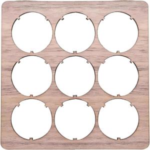 1 PCS dessous de verre bois sous-verres personnalisés Dessous de verre pour bouchon de bouteille de bière Présentoir de capsules de bouteilles de bière Cadeau pour les amateurs de bière
