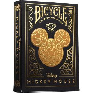 Bicycle – Jeu de 54 Cartes à Jouer – Collection Creatives – Disney Mickey Classic – Magie/Carte Magie(Mickey doré)