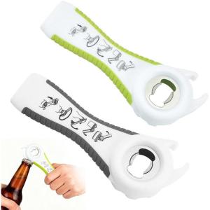 1 Pièce Ouvre Bocal Manuel, Multifonctionnel 5 En 1 Ouvre Bouteille, Ouvre Bocaux Pour Les Personnes Âgées, Les Enfants, Les Personnes Souffrant D&rsquo;Arthrite